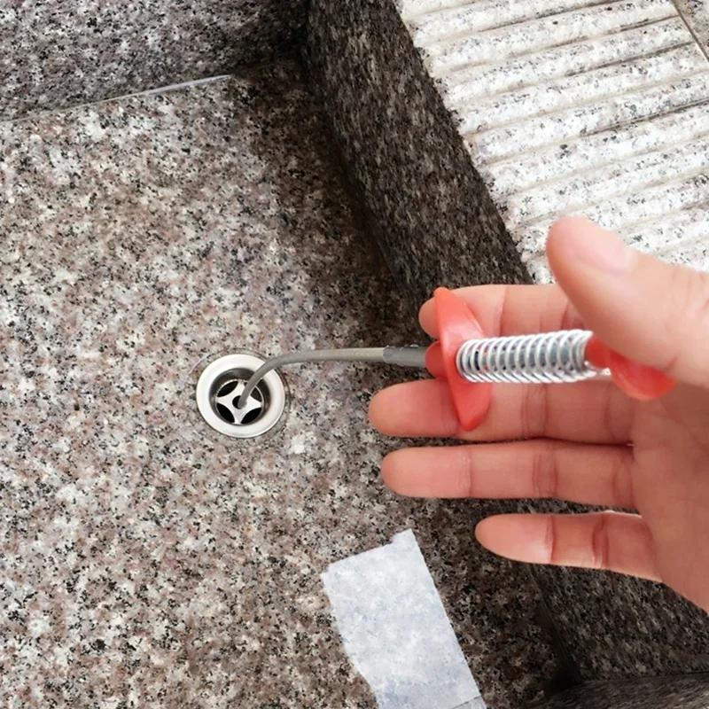 Flexible Klauenschraube mit großer Reichweite für Abfluss, Waschbecken, Schlüssel, Greifer, Reiniger, 60 cm