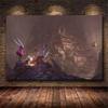 Hollow Knight Žaidimo Plakatas Drobės Tapyba The ant Drobės Hallownest Drobės Tapyba Plakatas Sienų Menas Namų Biuro Dekoras
