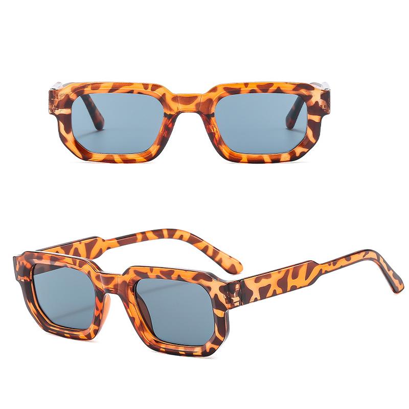 Retro New Style Square Small Frame Sunglasses Simple High-end Fashion Men Women's Sunshade Glasses