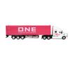 Container Truck Model 1:48 Vivid Exquisite Beautiful Decorative Toy Ornament for   3 Years Old