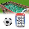 Fußbälle Spielzeug 12 Stück Überlegenes Material Leicht zu manövrieren Teamwork Mini Fähigkeit Standard Fußballtische für Familie Tragbar