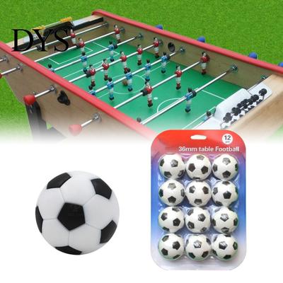 Fußbälle Spielzeug 12 Stück Überlegenes Material Leicht zu manövrieren Teamwork Mini Fähigkeit Standard Fußballtische für Familie Tragbar