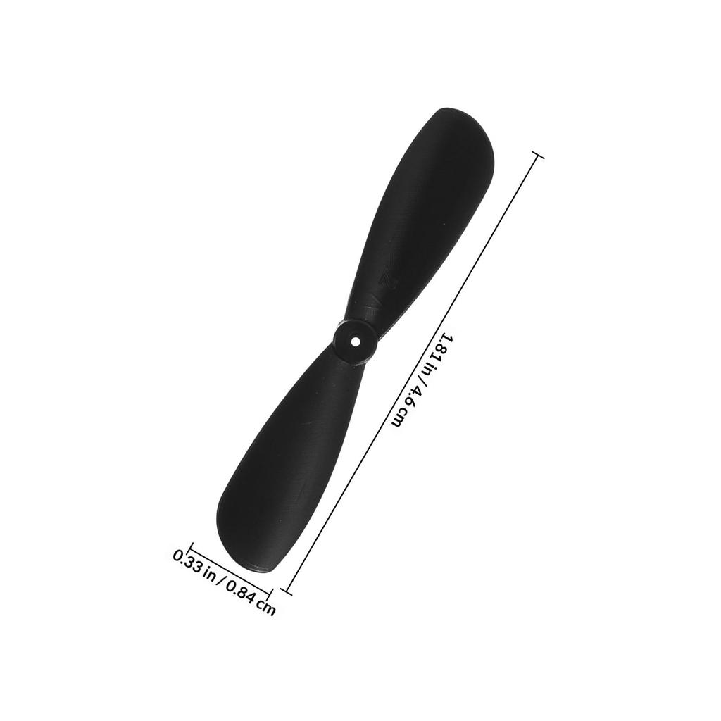 10Pairs Rc Propellers 2-Vane Plastic Replacement Blades Easy Install Rc Airplane Parts for Stable Flight Airplane Control