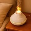 Simulation Flame Volcanic Aromatherapy Humidifier USB Charging Essential Oil Diffuser  Bedroom