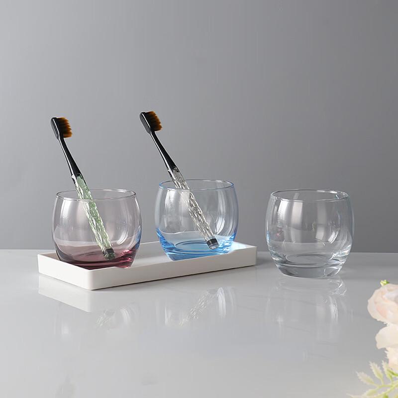 Heat-Resistant Glass Rinse Cup Set
