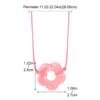 Retro Minimalist Fashion Free Knotting Flower Pendant Wax Thread Necklace Clavicle Chain