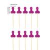 12/24 Stück Glitzer Willy Penis Cupcake Topper Gold Lustig Nackt Schwanz Kuchen Topper Hochzeitsgeschenke Junggesellinnenabschied Erwachsenen Hen Night Party