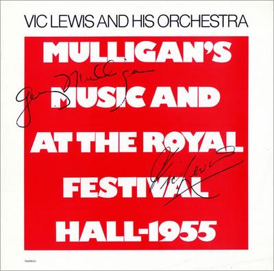 LP Record VIC LEWIS & HIS ORCHESTRA - Mulligan's Music And At The Royal F MOLE9 Mole Jazz 1983 UK Jazz Used