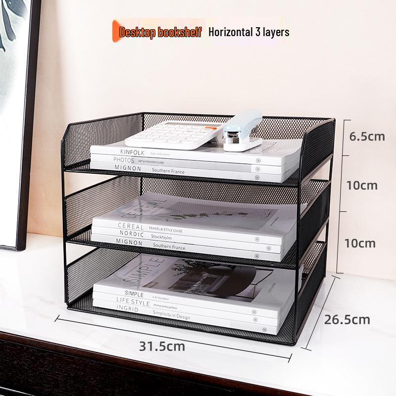 

Desktop Multi-layer Book & File Organizer for Students
