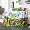 Plants Vs. Zombies Blanket Warmthful Decor Suitable for Livingroom Sofa Office Chair for All Occasions Warmthful Decor Birthday Christmas Gift Blanket