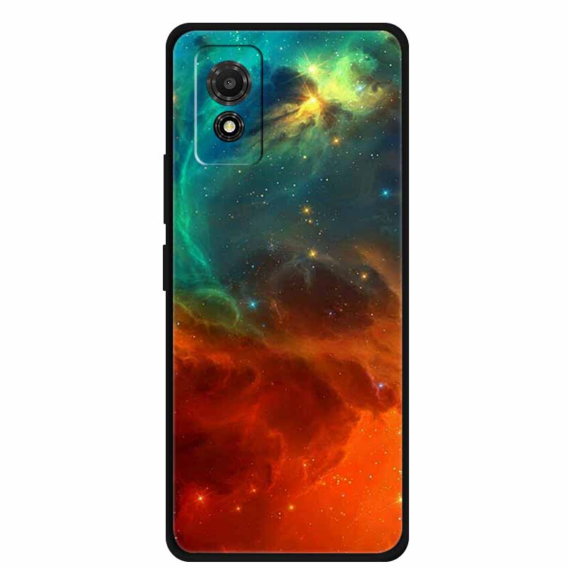 Hülle für TCL 501 Case T433D T433E Tiere Weiches Silikon Handyhülle für TCL 501 2024 Rückseite Schutzhülle Stoßfänger 6,78 Zoll Hülle