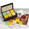 Cufăr Ademenitor Goodwyn Tea (60 pliculete de ceai) | Asortat | Cutie de Ceai din Lemn Exotic Regal | Cel Mai Bun Set Cadou Premium pentru Ceai, Suvenir pentru Străini
