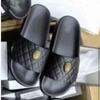Summer New Large Size One-word Slippers Women Wear Colored Eagle Head Flat Bottom Cool Slippers Women