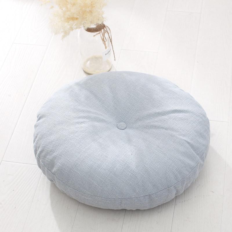 Washable Japanese-Style Thick Linen Tatami Floor Cushion for Living Room