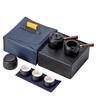 Portable Ceramic Tea Set with 4 Cups