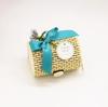 DIY Forest Bamboo Wedding Candy Box Gift Packing Favor Storage Box Bow Ribbon Party Decor