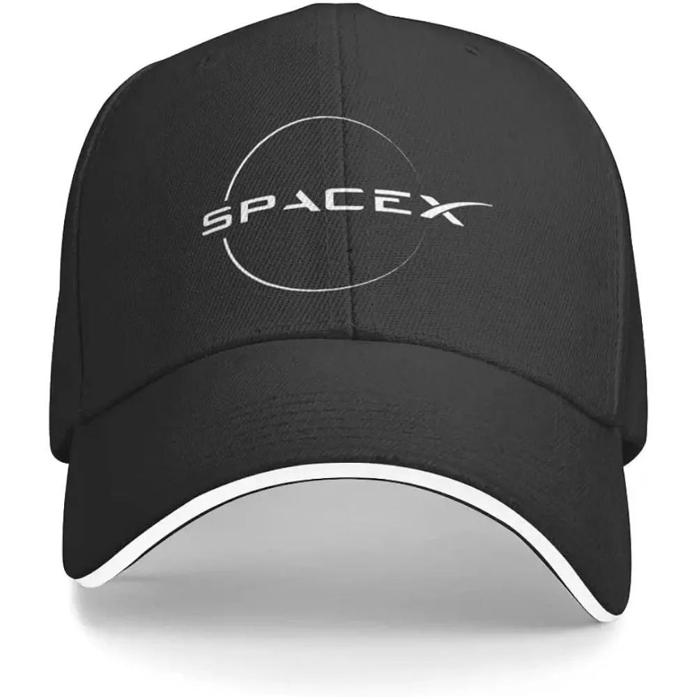 Spacex Hat Men Women Hat Space Fashion Baseball Cap Adjustable Athletic Baseball Hats