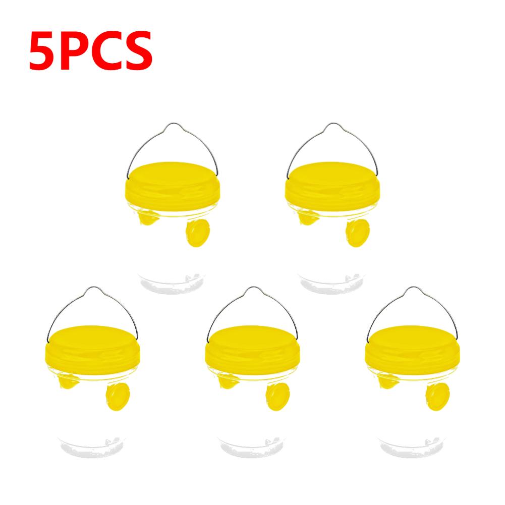 1-10pcs Hornet Trap Hanging Hornets Bee Fly Catcher Wasp Repellent Reusable Non-toxic Pest Control for Home Farm Garden Supplies