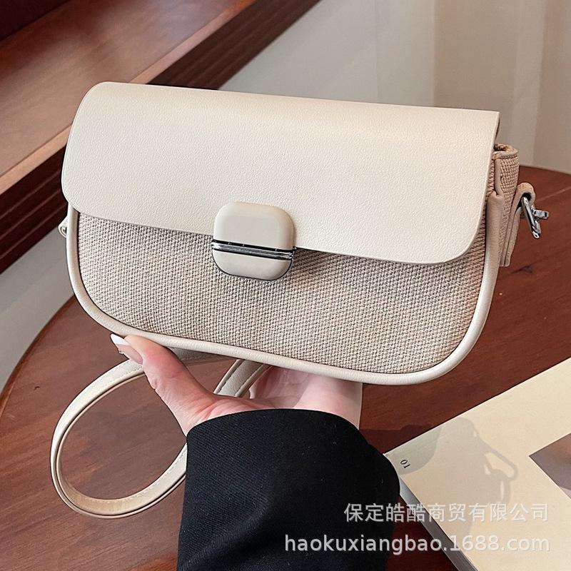 Premium Texture Bag Women's Autumn and Winter 2025 New Fashion Niche Design Shoulder Messenger Bag Casual Small Square Bag