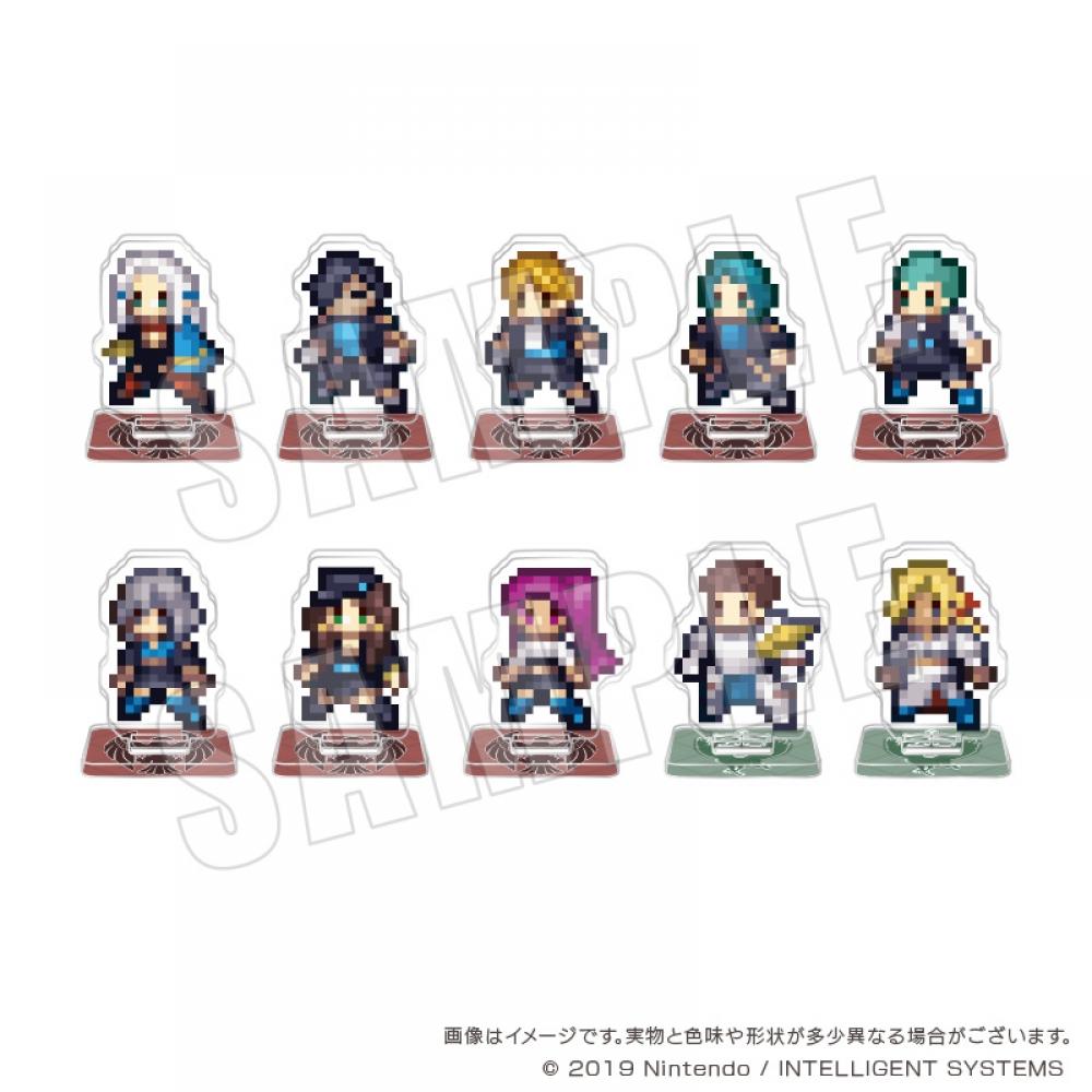 

Fire Emblem Fire Emblem Three Houses Dot Acrylic Figure Collection 1 1box 10pcs