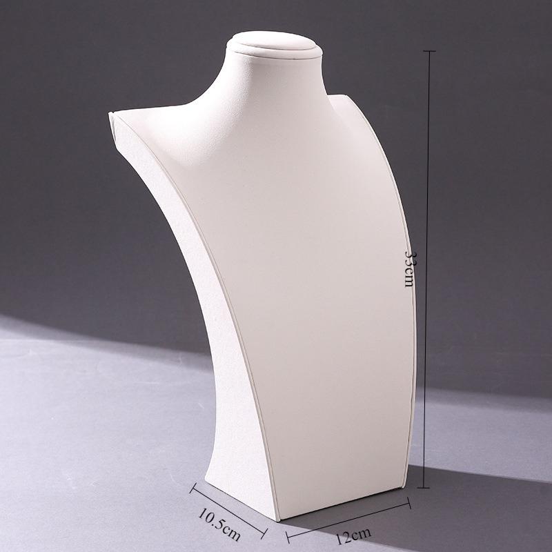 Necklace Jewelry Display Rack Counter Necklace Displays Stand Jeweler Jewellery Showcase Shelf Exquisite Live Pictures Props