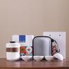 Portable One Pot Four Cups Ceramic Travel Tea Set