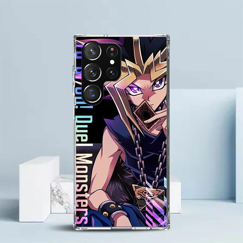 Yu-Gi-Oh! Anime Soft Cover for Samsung Galaxy S25 Edge S26 S24 S23 Ultra Phone Case S22 S21 Plus S20 FE Print Pattern Shell Gala