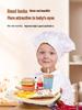 Children's Wooden Play Kitchen Hamburger Set: Educational Toy for Boys and Girls
