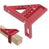 Woodworking   Protractor Aluminum Alloy Miter Triangular Ruler Multi Angle Layout Msuring Tool