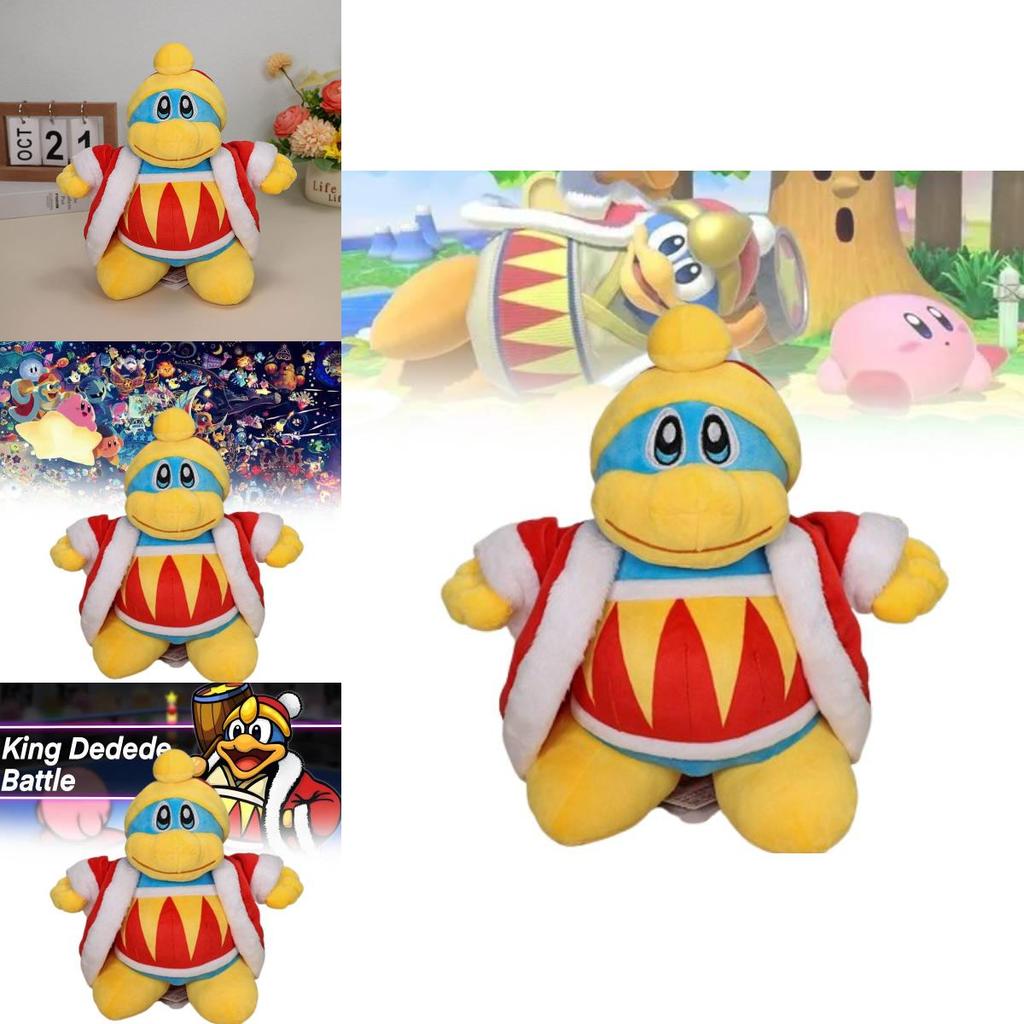 Adorable 10 Inch Super Soft Plush Toy Featuring King Dedede From Kirby Series