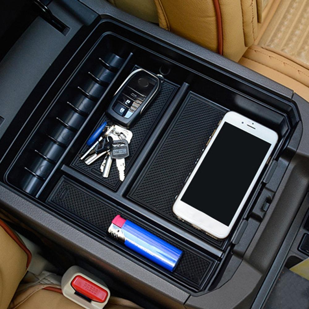 Car Storage Box Central Armrest For Toyota Land Cruiser Prado 120 FJ120