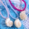 Authentic Conch Shell Jewelry for Outfits Artistics Beach Necklace Portable Casual Accessory