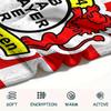 Bayer 04 Leverkusen Print Flannel Blanket, High Quality Comfortable for All Seasons, Home Decor, Warmth and Comfort, Perfect for Christmas Gifts