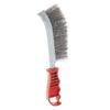 Non-Slip Grip Stainless Steel Wire Brush for Metal Rust Removal Cleaning Deburring Tool