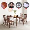 16PCS Chair Leg Cover with Felt Pads Furniture Feet Caps TPE Round Square Anti Slip Table Leg Mat Floor Protectors Socks