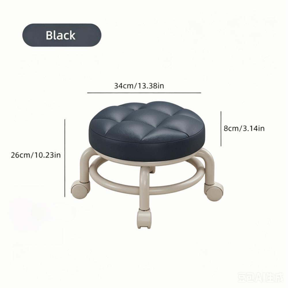 360° rotatable Rolling Stool High resilience sponge Low Stool Comfort seat Swivel Stool  Grout work