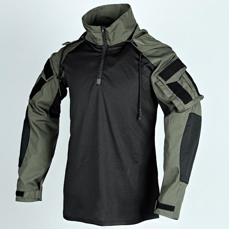 New Strike II Camouflage Frog Suit: Breathable, Long Sleeve, Multi-Pocket Outdoor Military Clothing, Plus Size