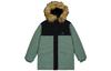 Warm Down Jacket Unisex Green AMJ33330-DKJ