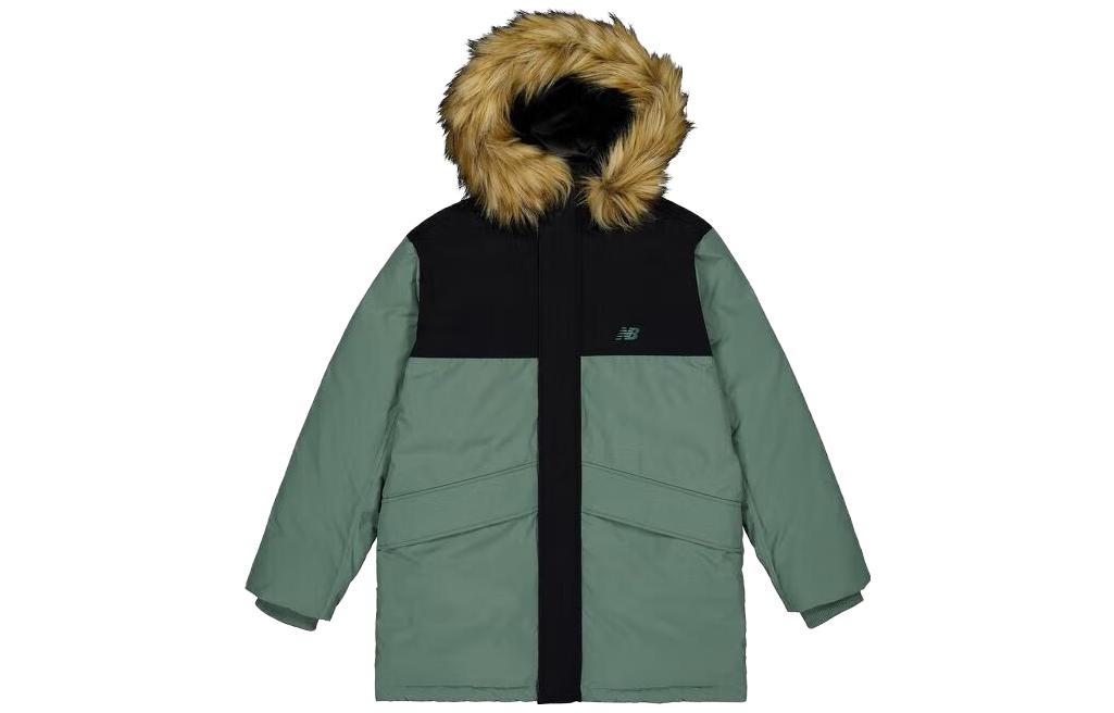 New Balance Warm Down Jacket Unisex Green AMJ33330-DKJ L