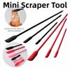 3Pcs/Set Multiple Sizes Silicone Spatula Tool Heat Resistant Mini Jam Spatula  Kitchen Applications