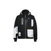 Biohazard Logo Print Color Block Filled Jacket Men Jacket Black 1EAGNM9JK745XX