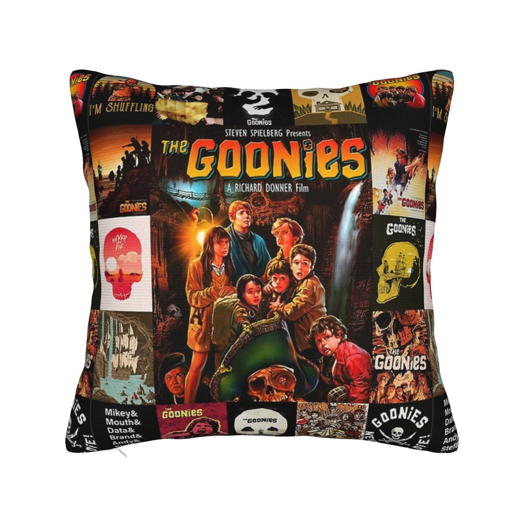 Goonies Classic Movie Pillowcase Soft Fabric Cushion Cover Gift  Throw Pillow Case Cover Home Square 40*40cm