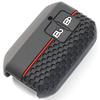 Voor Suzuki Swift Ertiga Ignis Jimney XL7 2024 2023 Siliconen Afstandsbedieningssleutel Fob Ring Ketting Beschermer Hoes Houder Shell 2 Knop