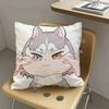 1pc Domestic Dog (Mixed-Breed) Kemono Friends Pillow Case Fashion Square Pillowcase Bedroom Sofa Room Ins Decoration Leisure
