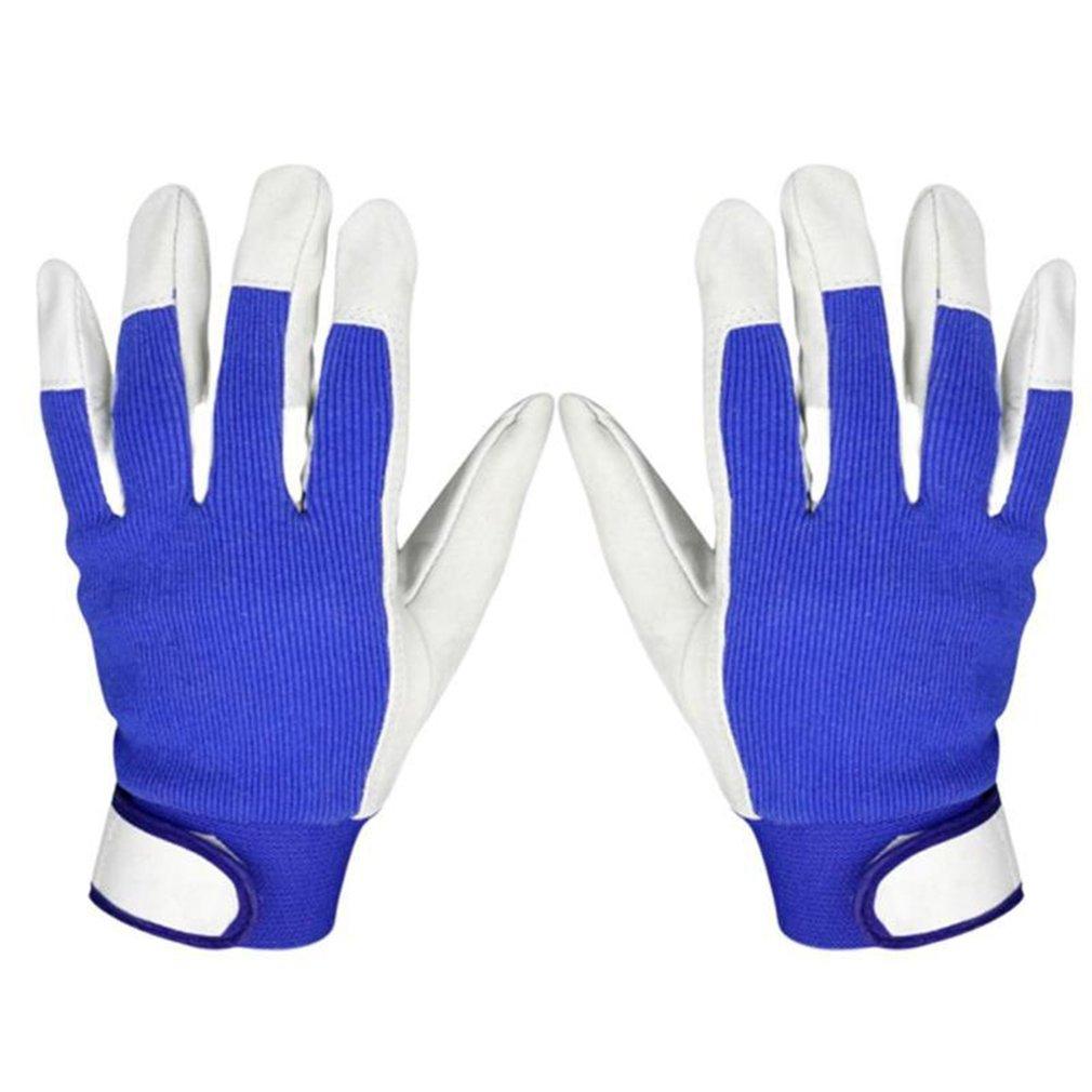 Welding Gloves Safety Protection Gloves Anti-static Heat Shield Gloves Soft Pigskin Elastic Knitted Work Gloves Dropshipping