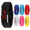 Screen Touch Silicone Mini Luminous Electronic Couple Wristwatch Bracelet Gift