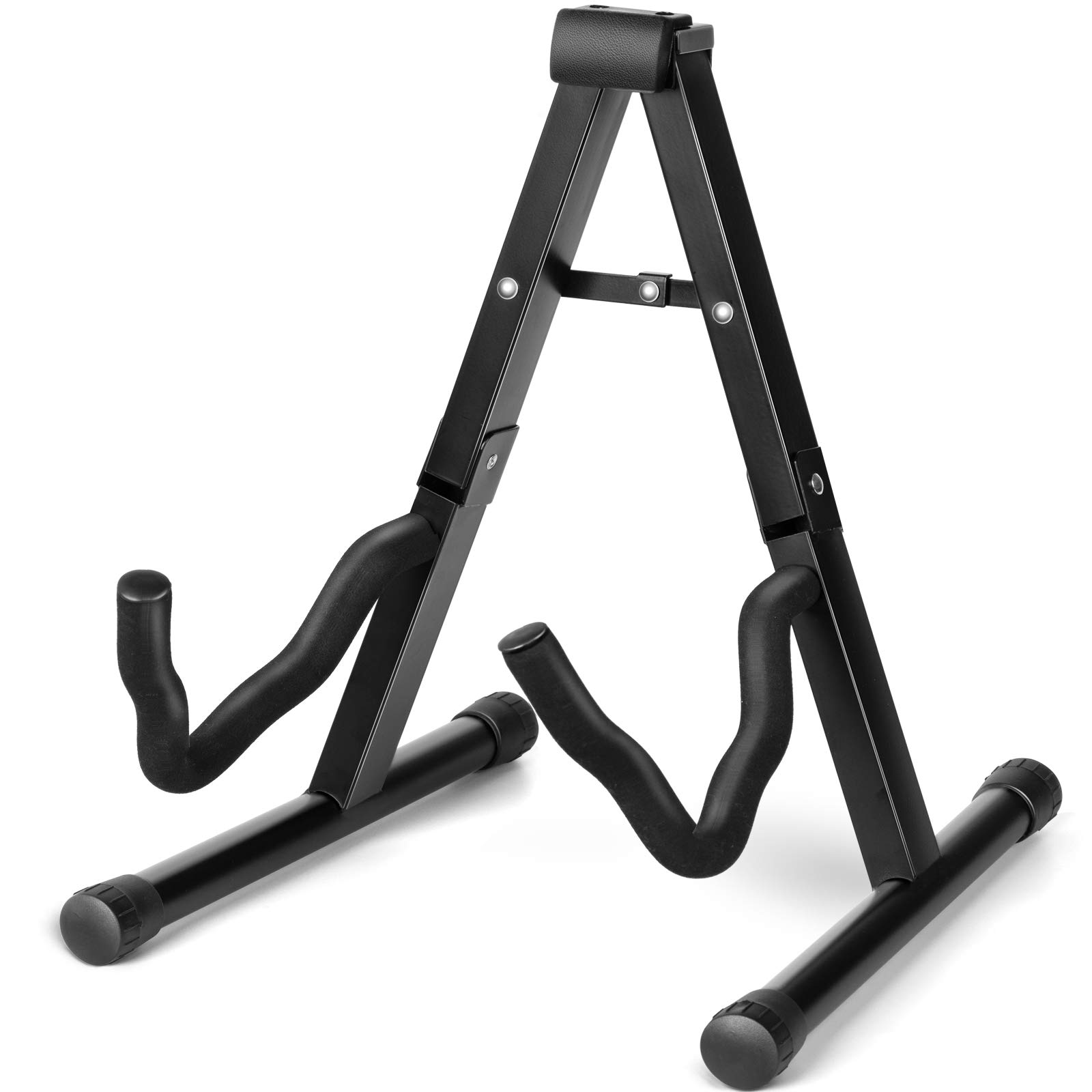 

Подставка для гитары CAHAYA A-Frame с мягкой подушкой для грифа, прочная и долговечная, складная подставка для акустической гитары, классическая акустическая гитара