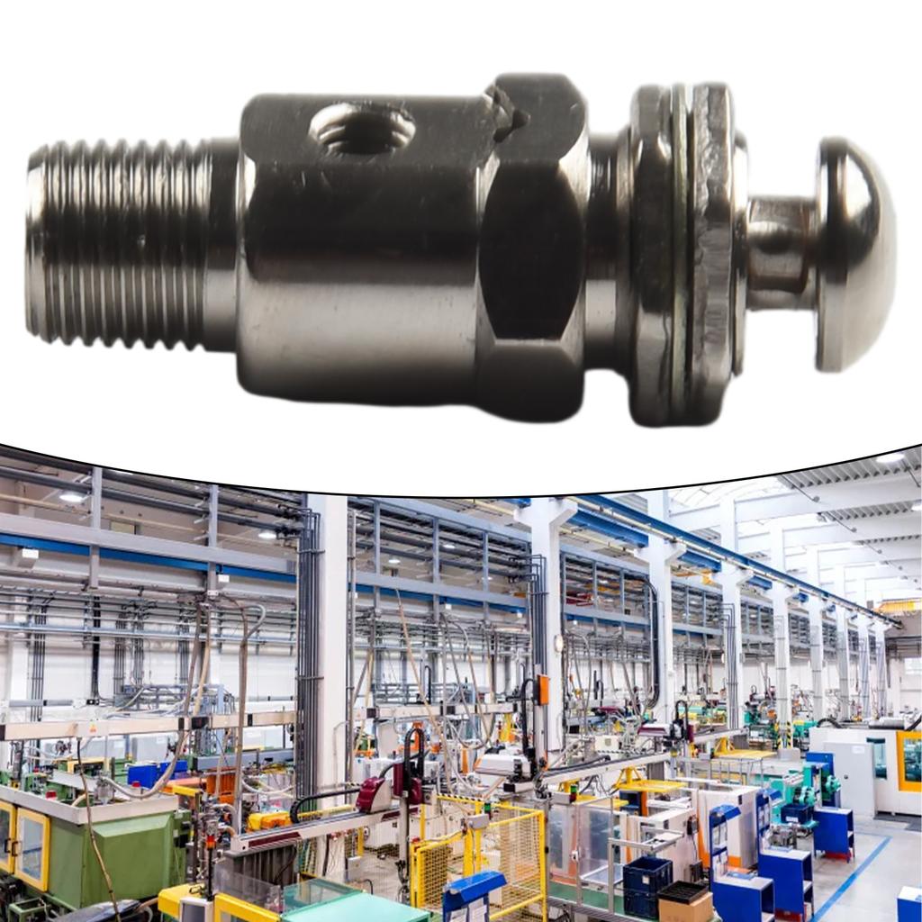 1pc Pneumatic Valve 2 Position 3 Way 2.4mm 3 Ports 5Hz Metal Silver Tone Need Filling Oil TAC-3P Pneumatic Valve