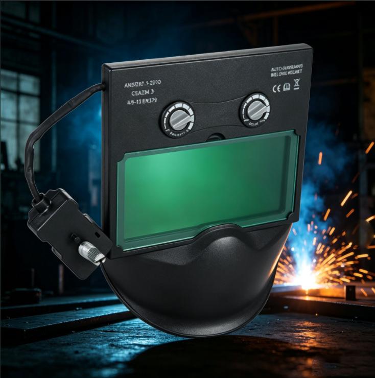 Filtro Auto Oscurante Solare Casco da Saldatura Saldatore Lente per Saldatura Occhi Per Macchina Saldatrice Strumenti di Saldatura Protezione Occhi