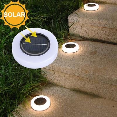 4Pcs Solar Led Light Outdoor Home Garden Outdoor Lighting Garden Decoration Light Yard Pathway Solar Spot Lamp